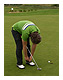 playing golf - putting is pretty difficult